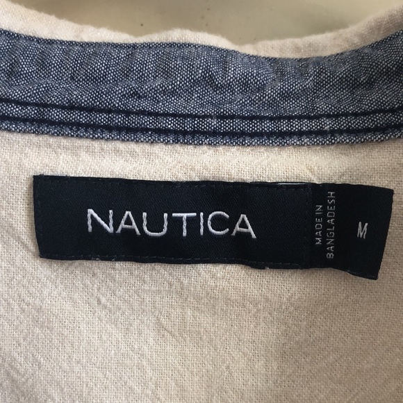Nautica Long Sleeve Casual Button Down - Picture 3 of 4